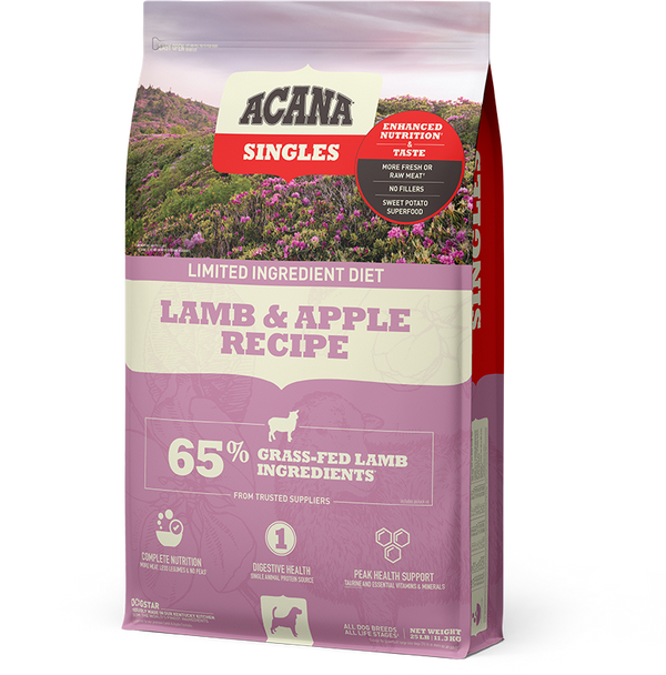 ACANA Singles Limited Ingredient Lamb and Apple Dry Dog Food