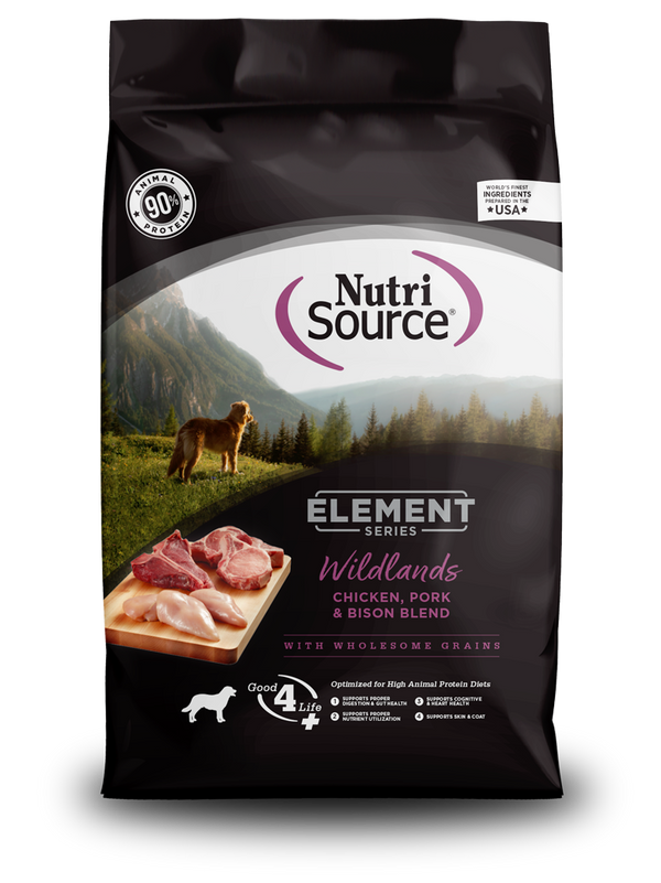 Nutrisource Element Series Wildlands Blend Dog Food