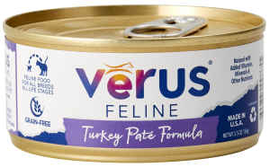 VeRUS Grain-Free Turkey Pate Formula Cat Food