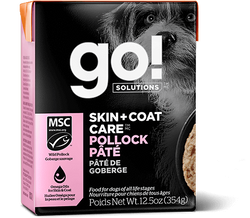 GO! SKIN + COAT CARE Pollock Pâté for dogs 