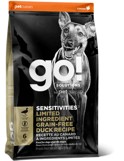 Go! Sensitivities Limited Ingredient Grain Free Duck Recipe for Dogs