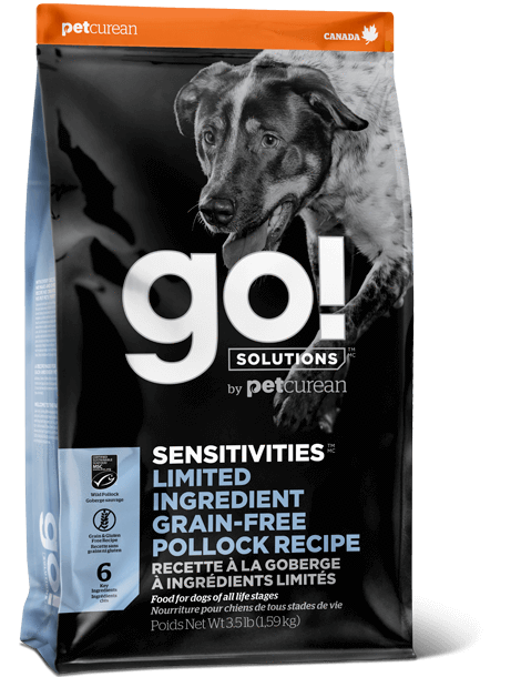 Go! Sensitivities Limited Ingredient Grain Free Pollock Recipe for Dogs