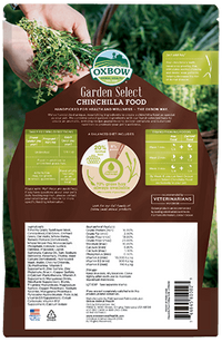 Oxbow Animal Health Garden Select Chinchilla Food