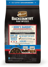 Merrick Grain Free Backcountry Hero's Banquet Recipe Dog Food