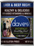 Dave's Pet Food Naturally Healthy Liver and Beef Canned Dog Food