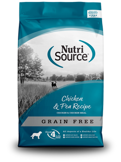 Nutrisource Grain Free Chicken and Pea Dry Dog Food
