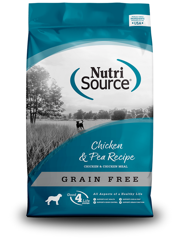 Nutrisource Grain Free Chicken and Pea Dry Dog Food