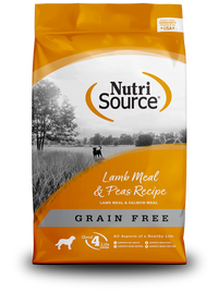 Nutrisource Grain Free Lamb Meal Dry Dog Food