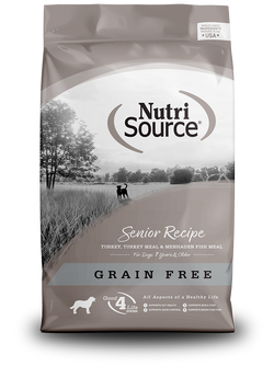 Nutrisource Grain Free Senior Dry Dog Food