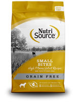 Nutrisource Grain Free Small Bites High Plains Select Dry Dog Food