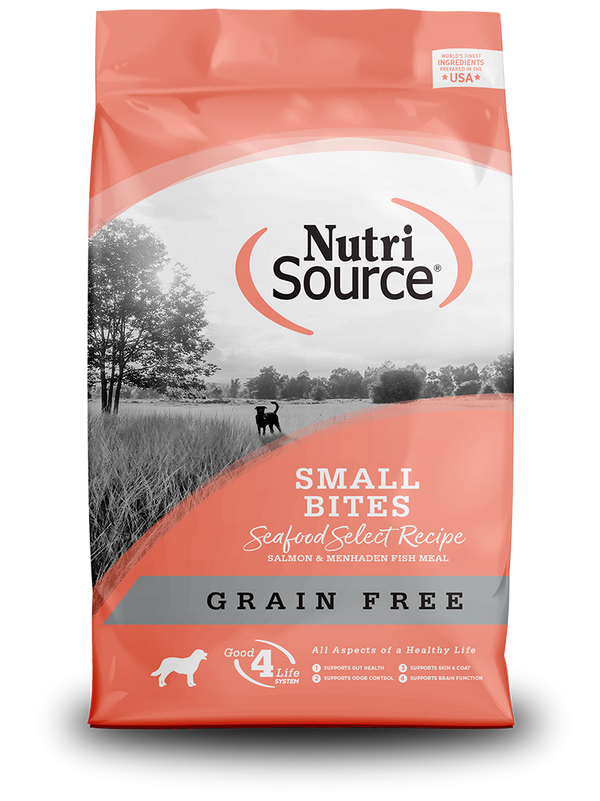 Nutrisource Grain Free Small Breed Seafood Select Dry Dog Food