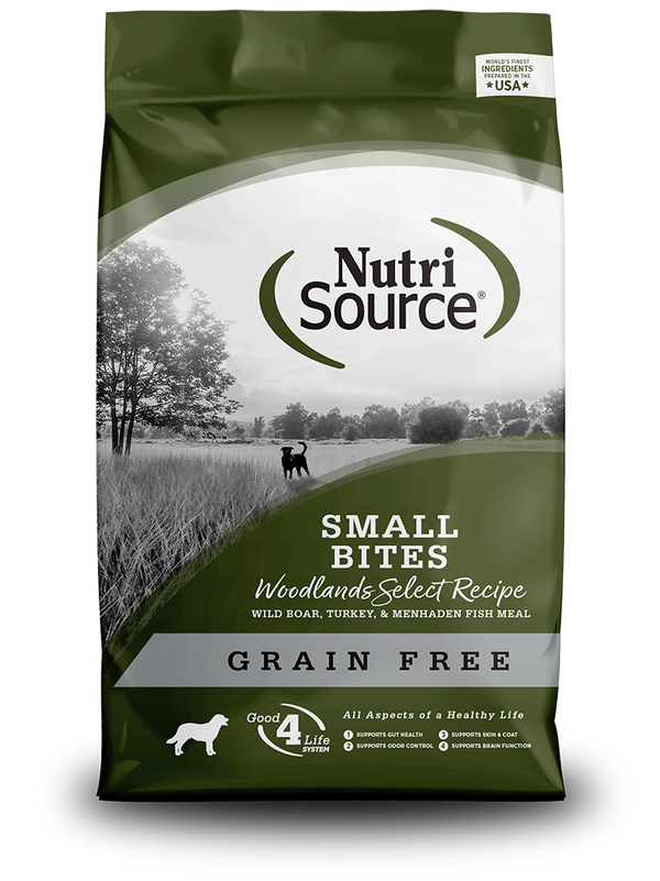 Nutrisource Grain Free Small Bites Woodlands Select Dry Dog Food
