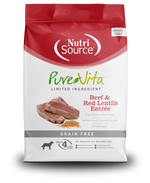 PureVita Grain Free Beef and Red Lentils Dry Dog Food