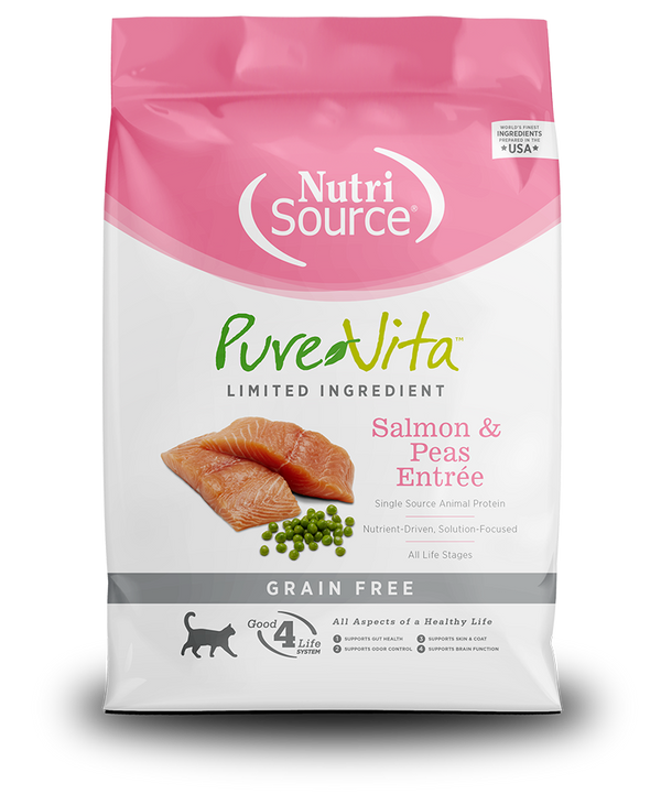PureVita Grain Free Salmon Entree Dry Cat Food