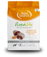 PureVita Venison and Red Lentils Dry Dog Food