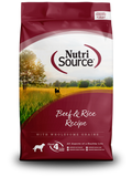 Nutrisource Adult Beef and Rice Dry Dog Food