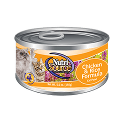 Nutrisource Chicken and Rice Canned Cat Food