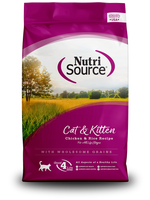 Nutrisource Cat and Kitten Chicken and Rice Dry Formula