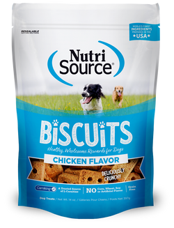 Nutrisource Grain Free Chicken Biscuit Dog Treats