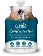 NutriSource Come-Pooch-A Chicken Bone Broth Recipe