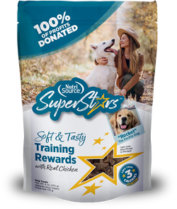 Nutrisource SuperStars Soft and Tasty Training Treats with Chicken