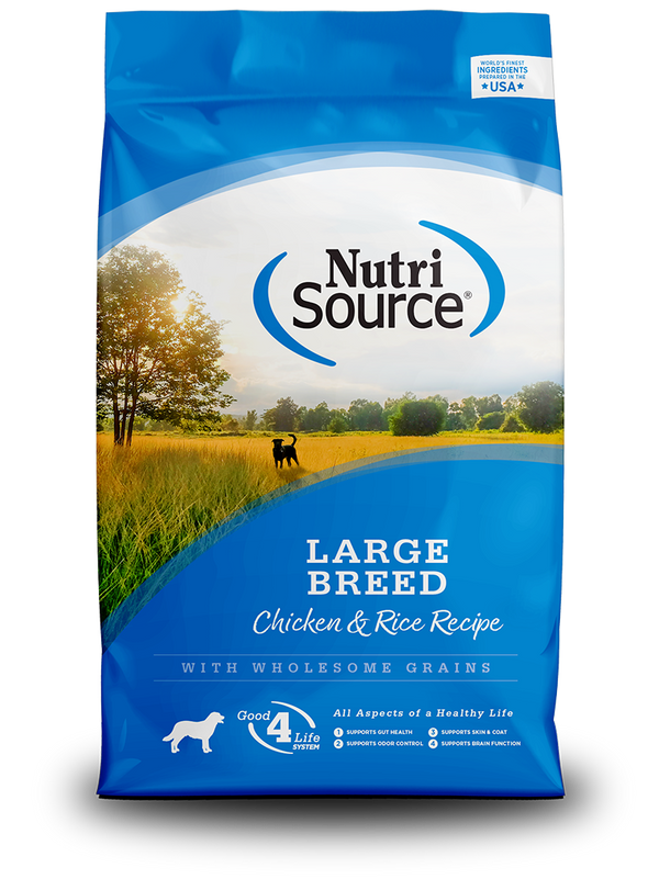 Nutrisource Large Breed Adult Chicken and Rice Dry Dog Food