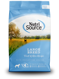 Nutrisource Large Breed Trout and Rice Dry Dog Food