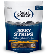 Nutrisource Jerky Strips Outback Select Recipe Dog Treats