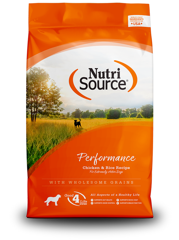 Nutrisource Performance Chicken and Rice Dry Dog Food