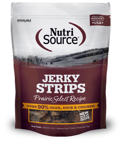 Nutrisource Jerky Strips Prairie Select Recipe Dog Treats