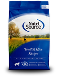 Nutrisource Adult Trout and Rice Dry Dog Food