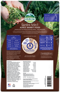 Oxbow Animal Health Garden Select Adult Rabbit Food