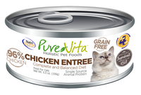 PureVita Grain Free Chicken Entree for Cats
