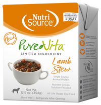 PureVita Grain Inclusive Lamb Stew Wet Dog Food