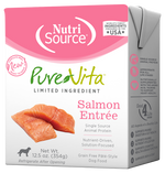 PureVita Grain Free Salmon Entree Wet Dog Food