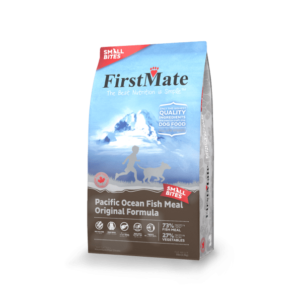 FirstMate Grain Free Limited Ingredient Diet Pacific Ocean Fish Meal Original Formula Small Bites Dog Food