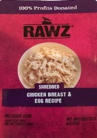 RAWZ® Shredded Chicken Breast & Egg Recipe