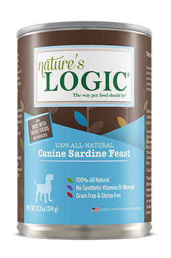 Nature's Logic Canine Sardine Feast Canned Food