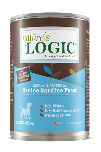 Nature's Logic Canine Sardine Feast Canned Food