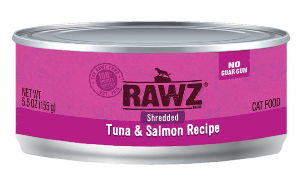 RAWZ Shredded Tuna & Salmon Cat Food