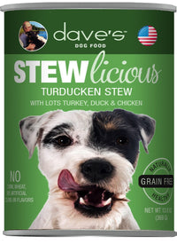 Dave's Stewlicious Turducken Stew Canned Dog Food