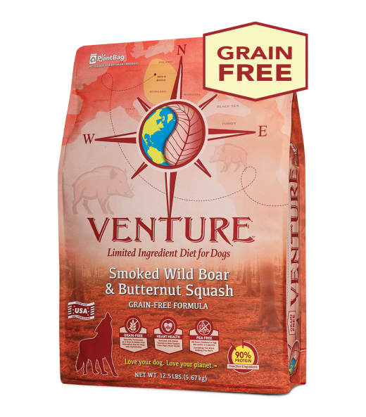 Venture™ Smoked Wild Boar & Butternut Squash Dog Food