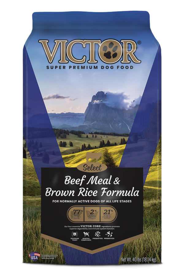 Victor Select Beef Meal and Brown Rice Dog Food
