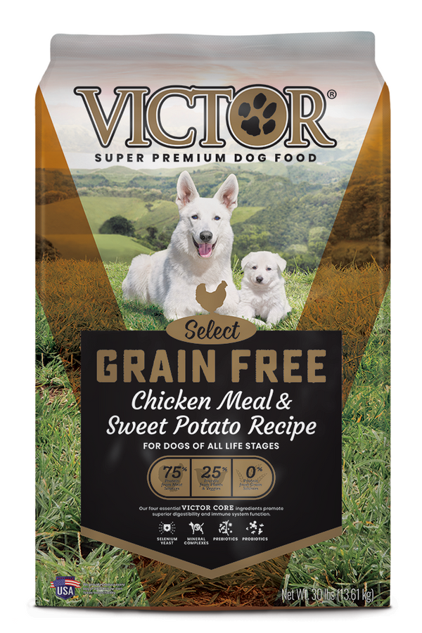 Victor Select Grain Free Chicken Meal and Sweet Potato Dog Food