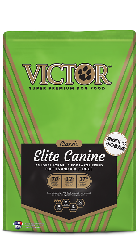 Victor Classic Elite Canine for Large Breed Dogs and Puppies