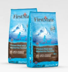 FirstMate Grain Free Limited Ingredient Diet Chicken Meal with Blueberries Formula Dog Food