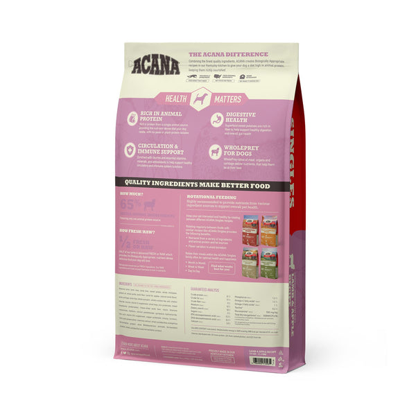 ACANA Singles Limited Ingredient Lamb and Apple Dry Dog Food