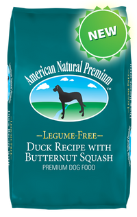 American Natural Premium Legume Free Duck Recipe with Butternut Squash