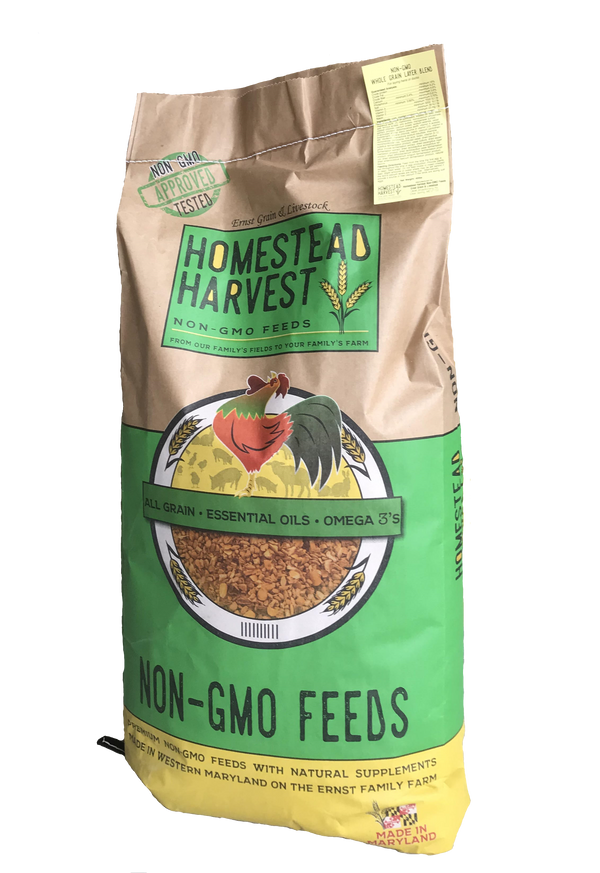 Homestead Harvest Non-GMO Potbelly & Mini Pig Feed 12% For mature Potbelly and Mini Pigs