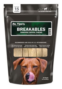 Breakables® Rawhide Dental Chews